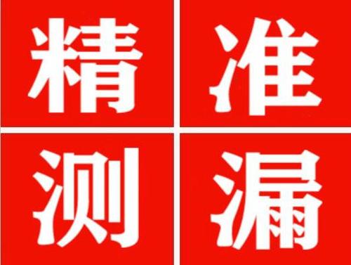 枣强尚嘉漏水精准查找